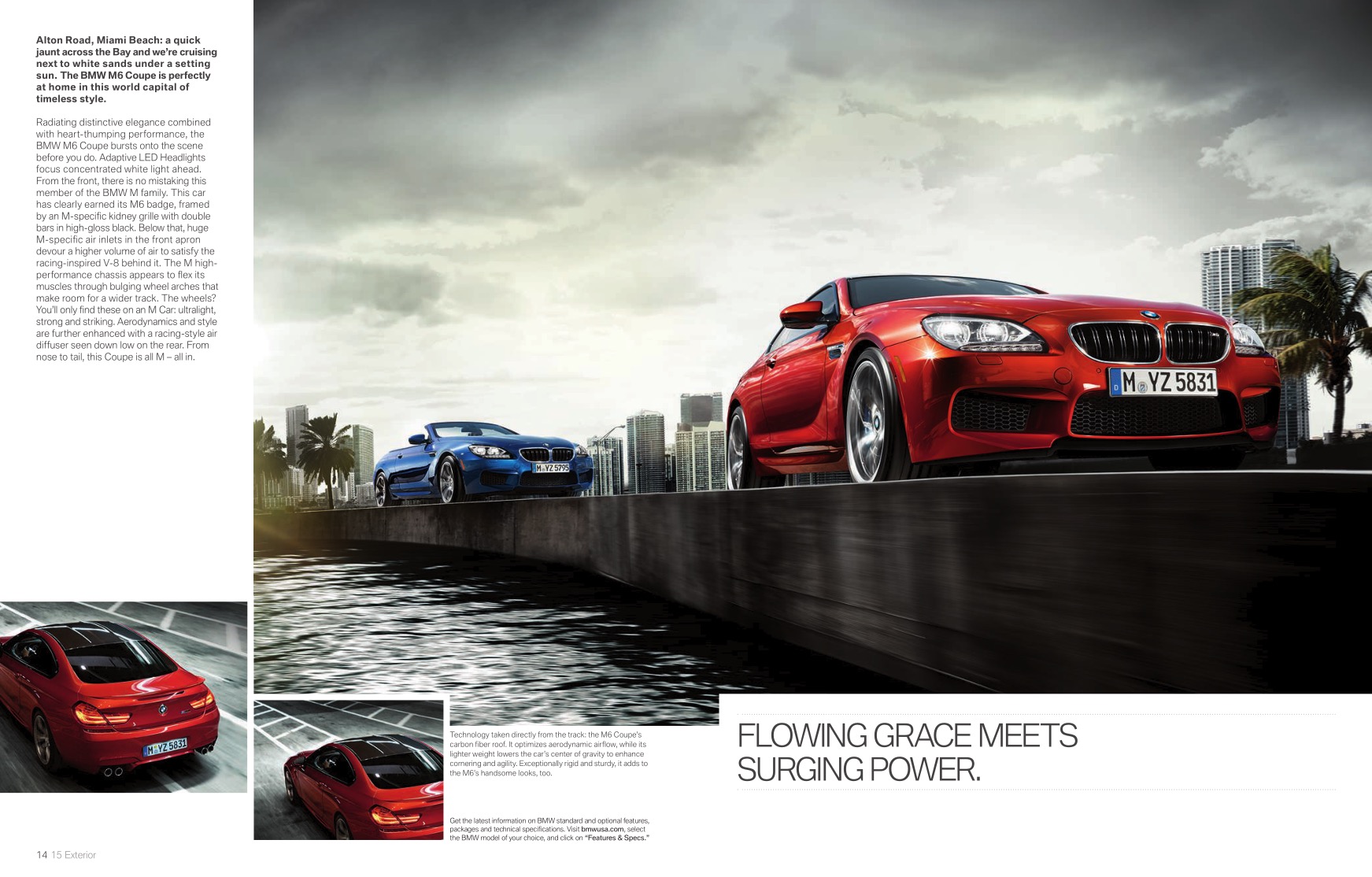 2014 BMW 6-Series M6 Brochure Page 13